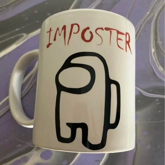 Among Us Impostor Coffee Mug - Picture 2 of 2